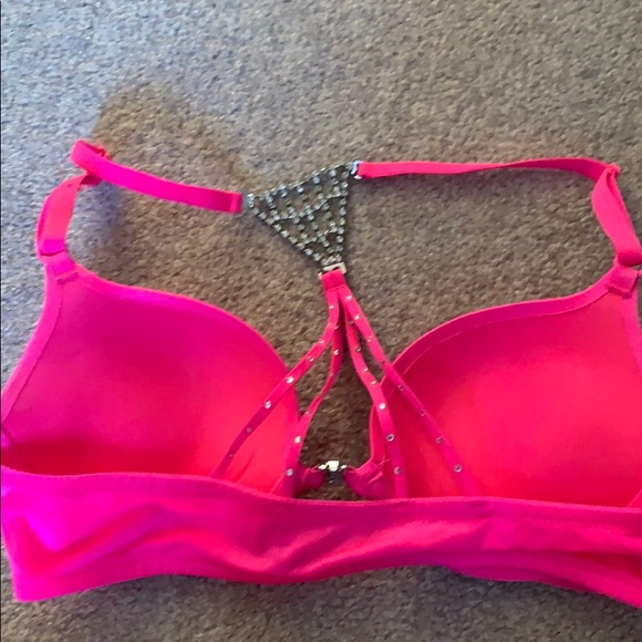 Set of 3 Bras - Black pink lace - Picture 5 of 6